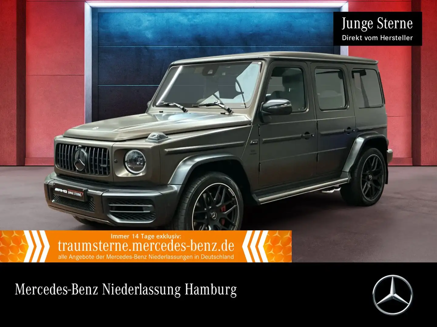 Mercedes-Benz G 63 AMG G 63 NIGHT+DRIVERS+GSD+360+AHK+MULTIBEAM+STHZG+22" Braun - 1