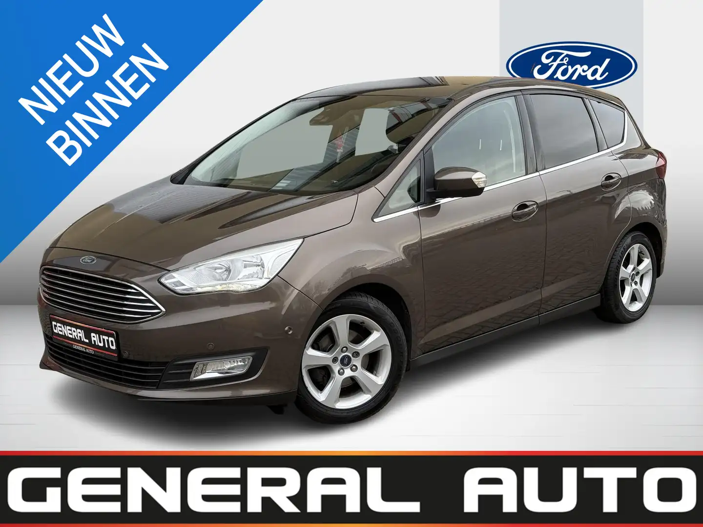 Ford C-Max 1.0 Titanium, Navi, Camera, Nieuwe Distributieriem Brown - 1