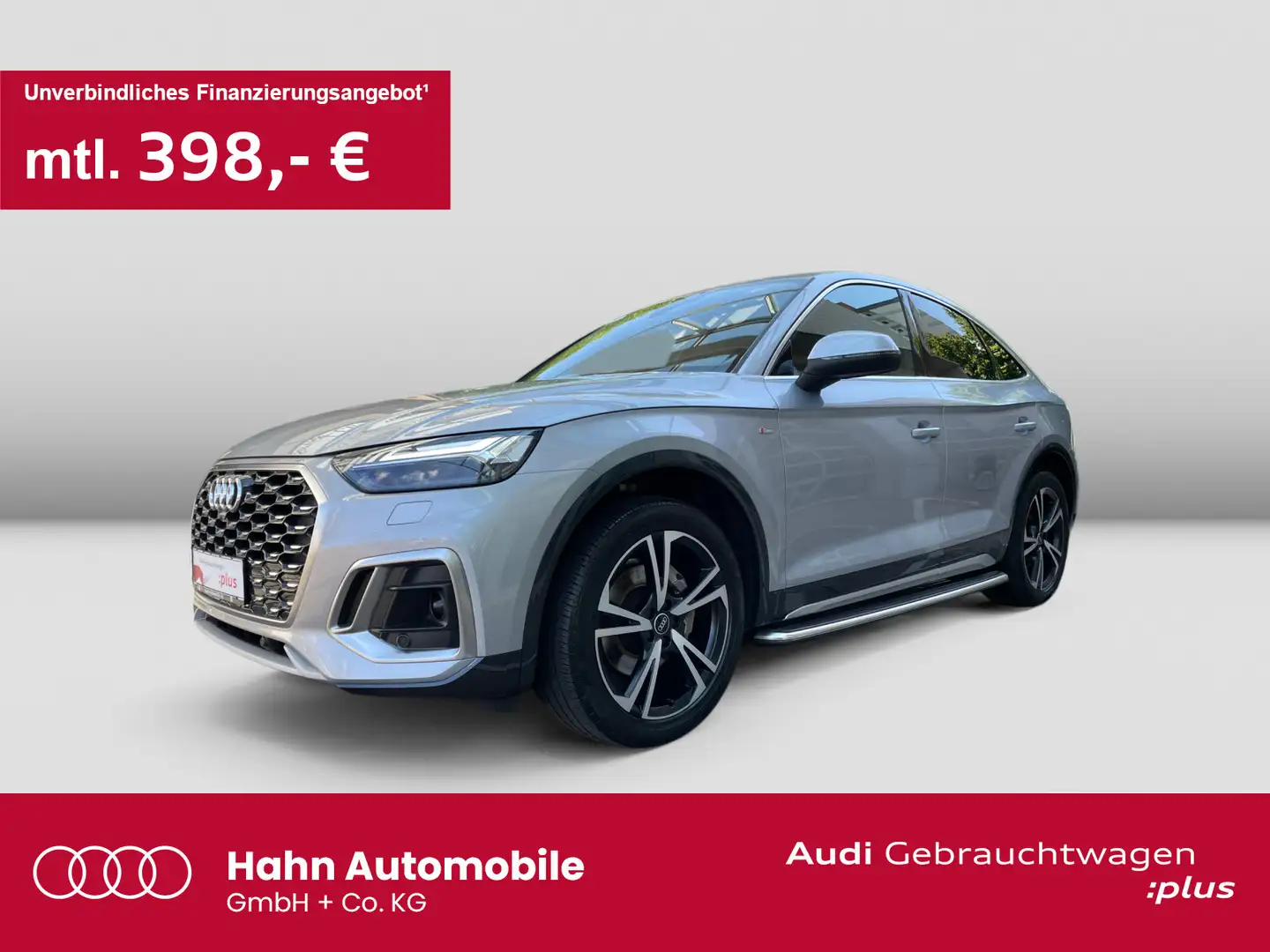 Audi Q5 35TDI S-trnc S-line Matrix HUD AHK Grau - 1