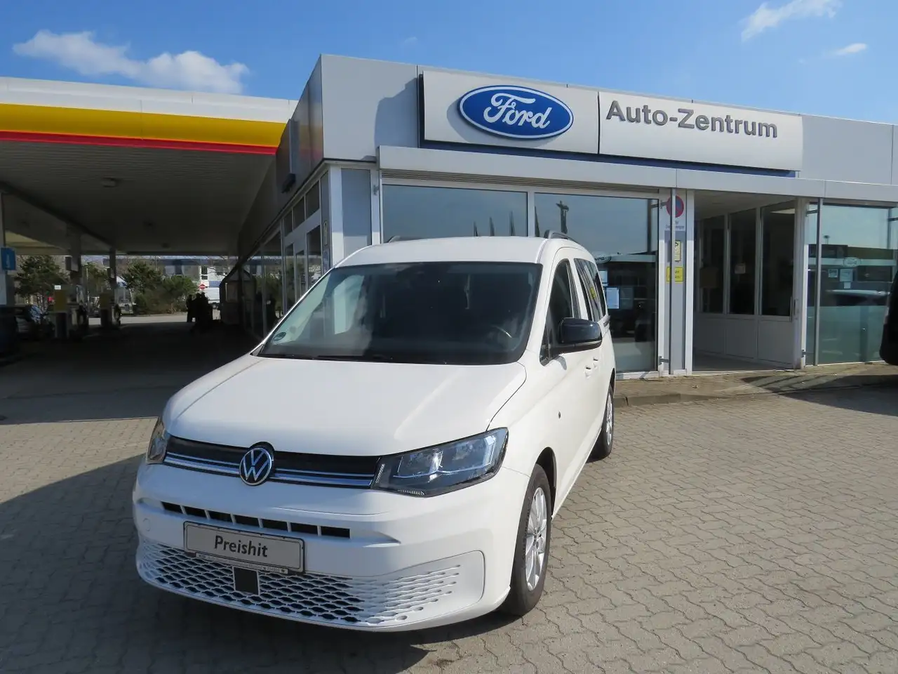 Volkswagen Caddy Life Abnehmbare Anhängerkupplung, Kamera,