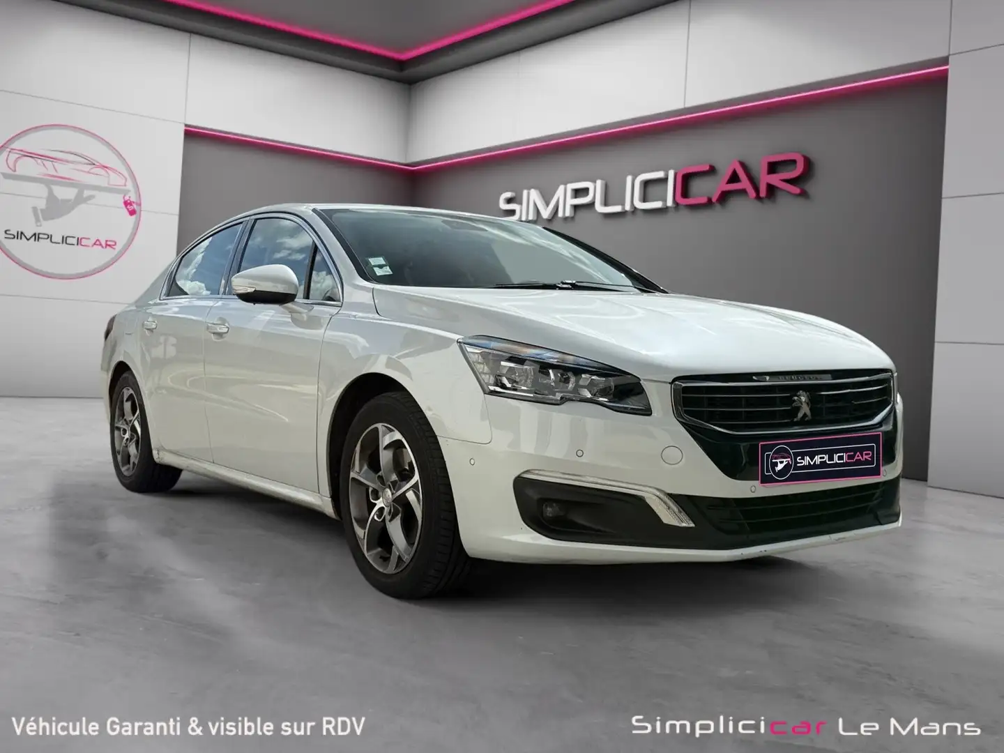 Peugeot 508 508 1.6 THP 165ch S\u0026amp;S EAT6 Féline Blanc - 1