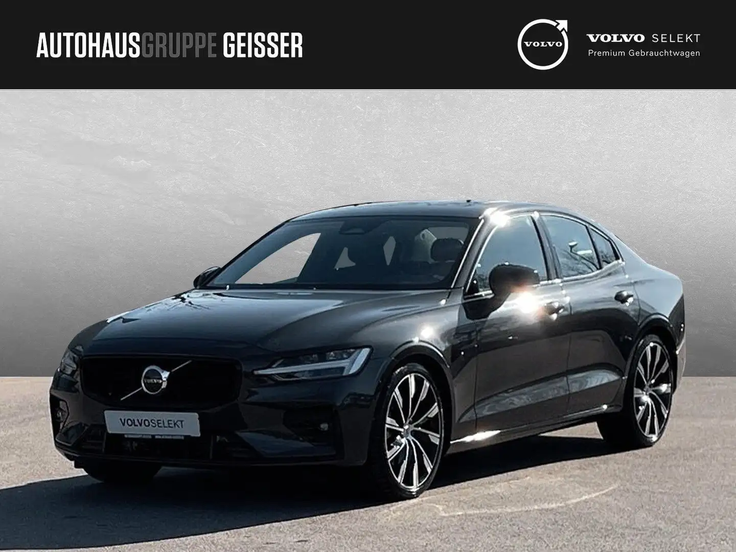 Volvo S60 B5 AWD Mild-Hybrid Ultimate Dark ACC BLIS SD Grau - 1