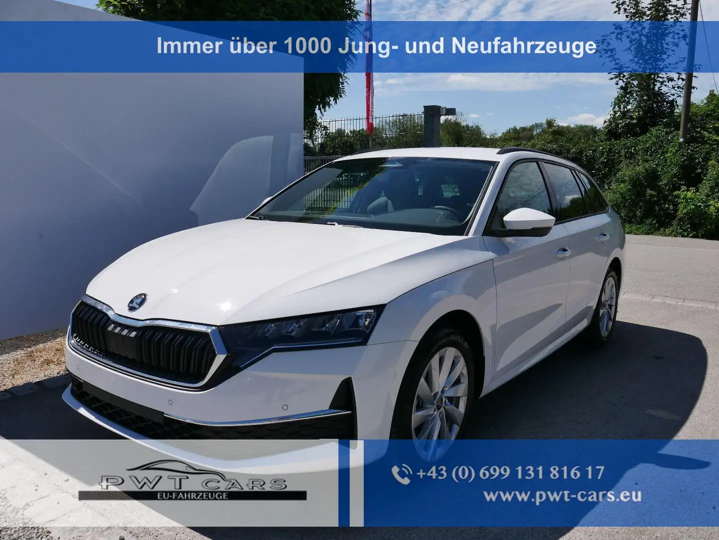 Skoda Octavia Combi Selection 1.5 TSI mHEV DSG*AHK-SCHW*ACC*P... Weiß - 1