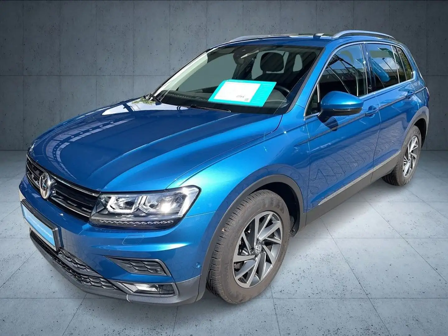 Volkswagen Tiguan 1.4 TSI Comfortline Navi LED AHK Azul - 2