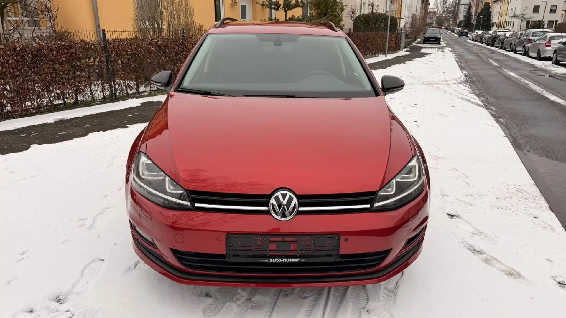 Volkswagen Golf VII Variant Comfortline BlueTDI DSG Rouge - 2