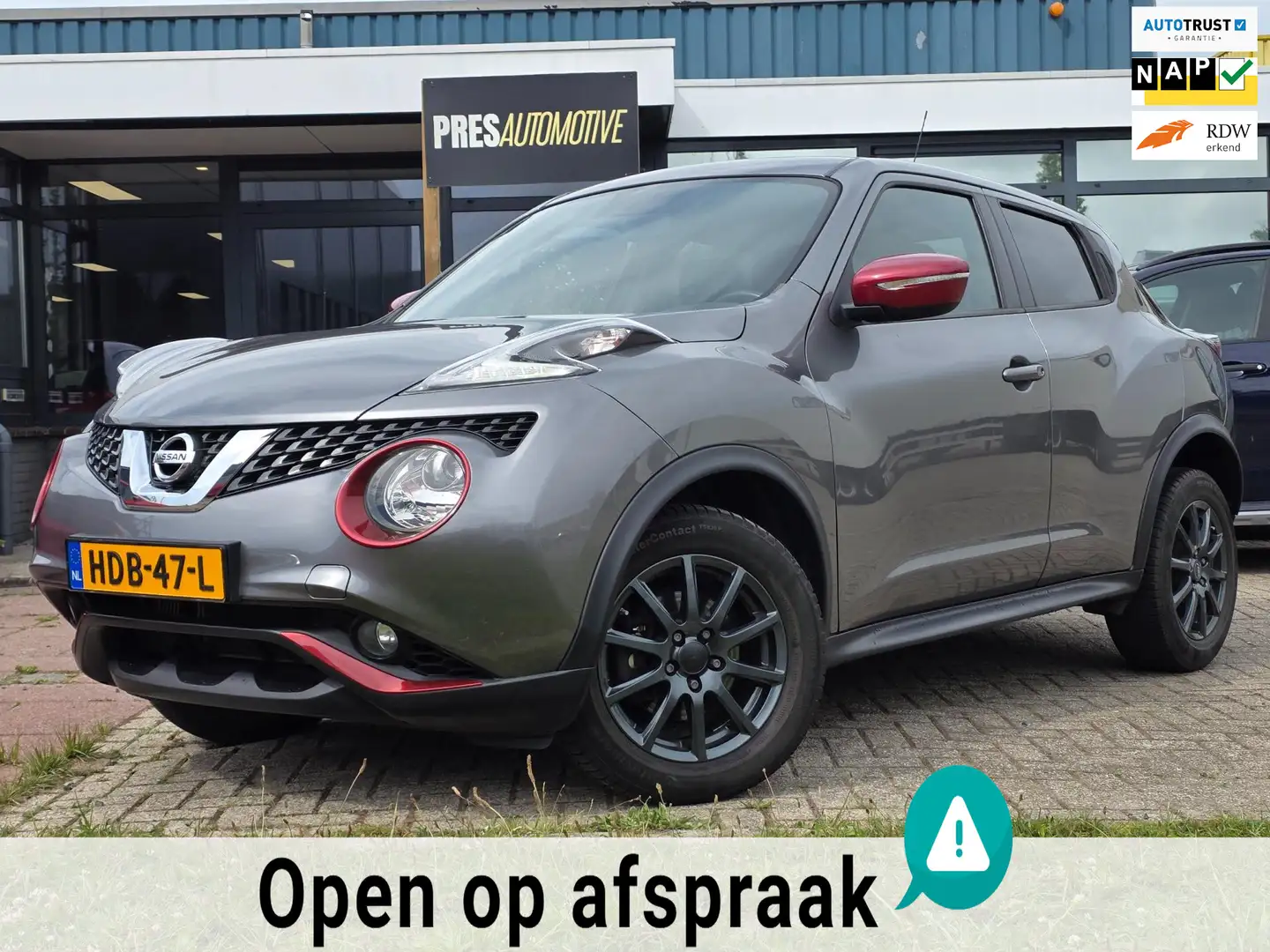 Nissan Juke 1.2 DIG-T S/S Acenta |CLIMA|CRUISE|NAVI|CAMERA Grijs - 1