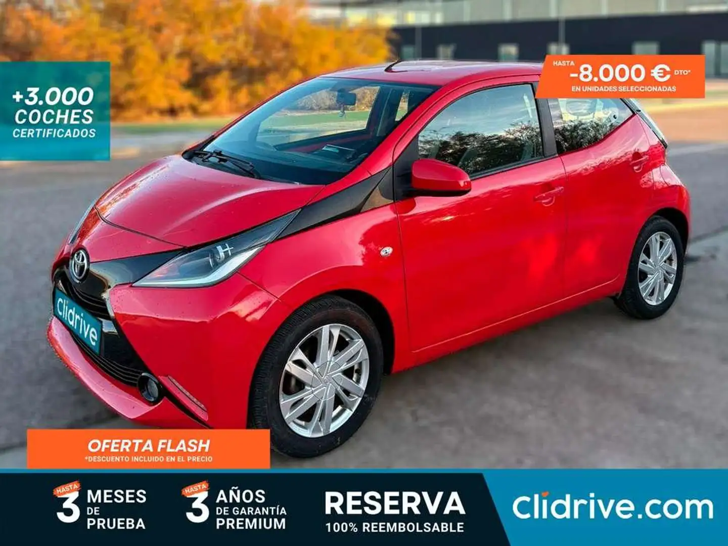 Toyota Aygo 70 x-clusiv Rouge - 1