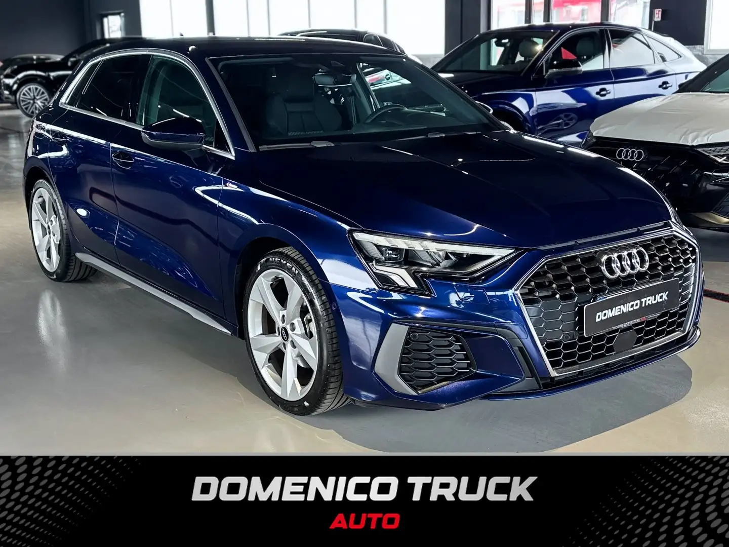 Audi A3 A3 Sportback 35 2.0 tdi S line Edition s-tronic Azul - 1