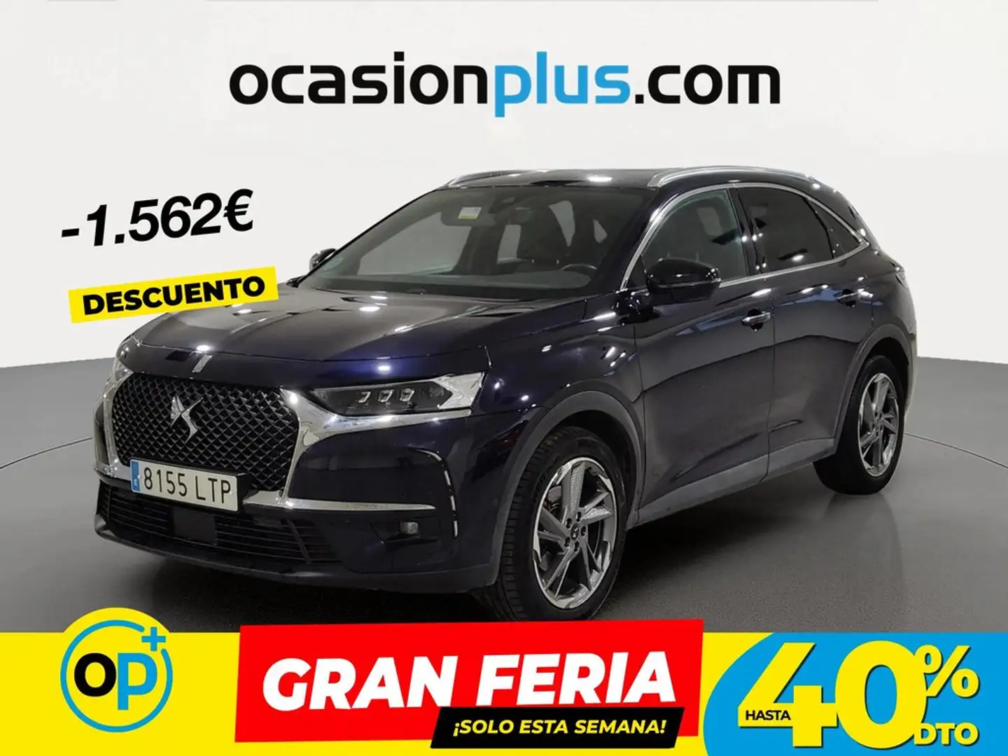 DS Automobiles DS 7 Crossback 1.2 PT. So Chic 130 Aut. Azul - 1