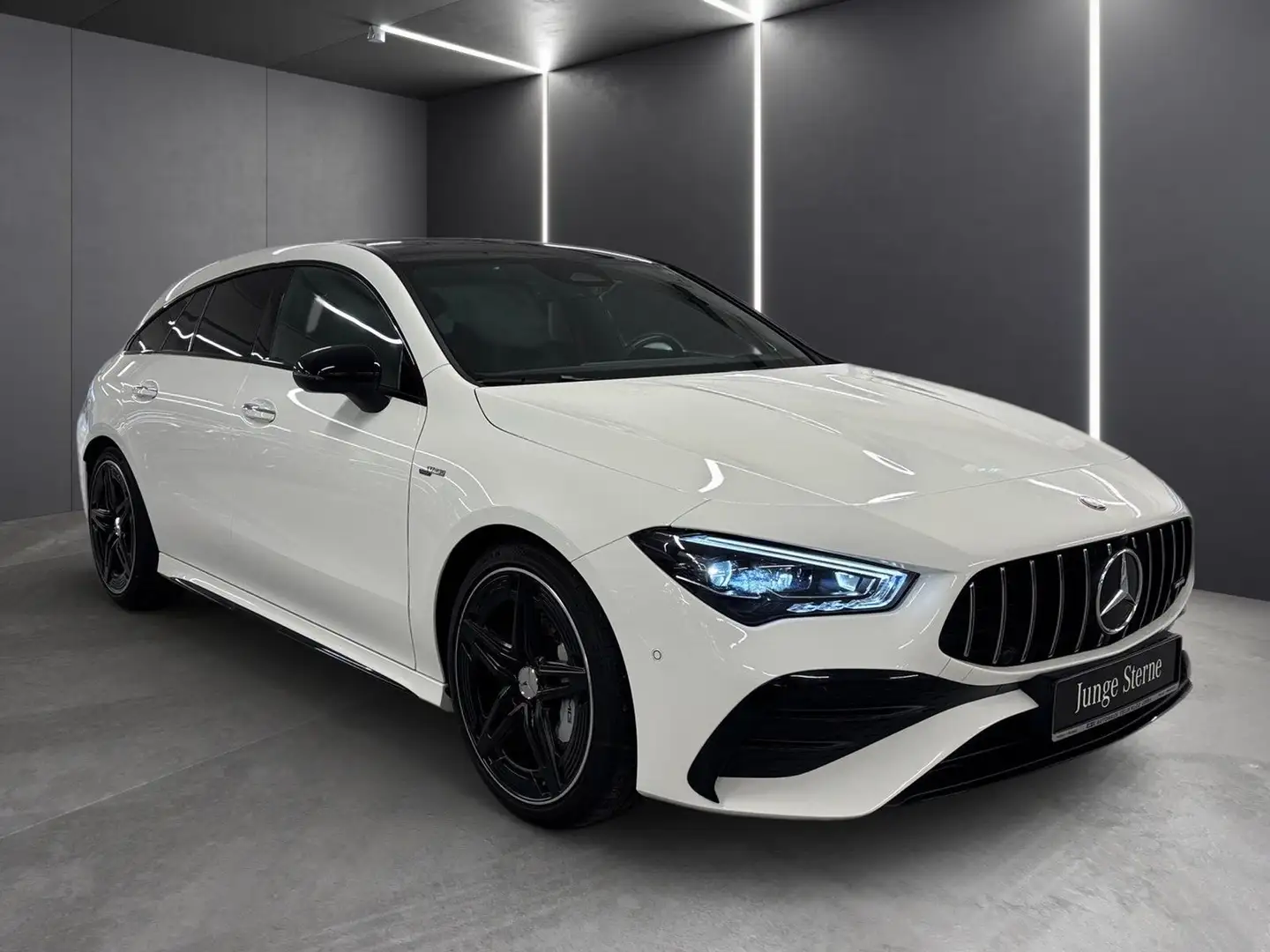 Mercedes-Benz CLA 35 4M SB AMG*Pano*Burmester*Totwinkel*Night* Weiß - 2