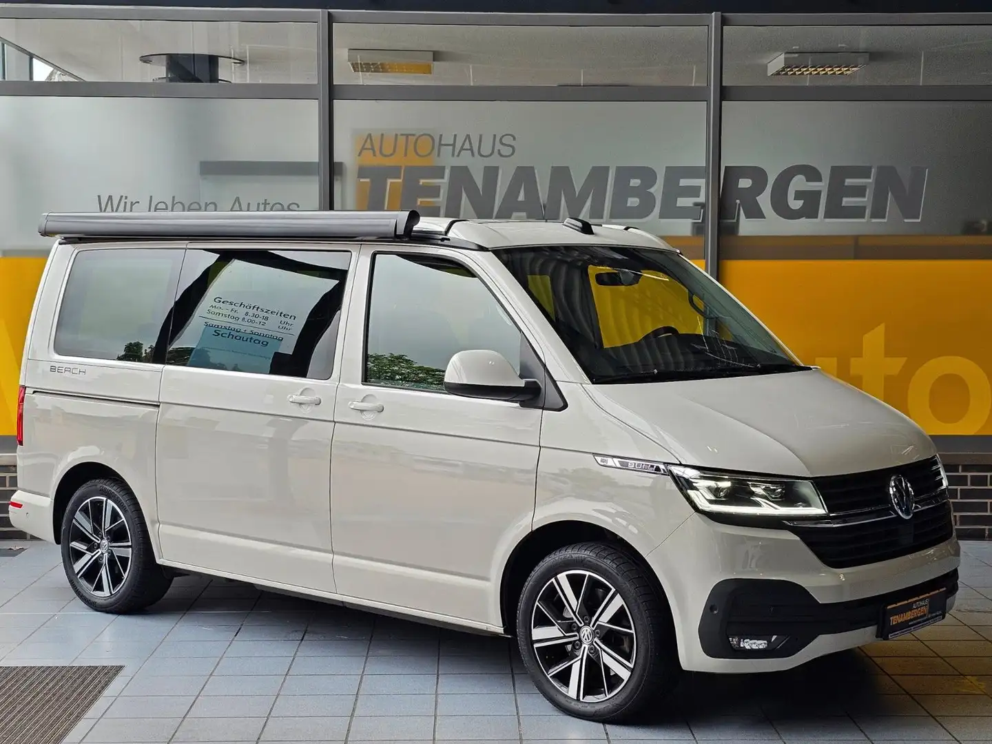 Volkswagen T6 California T6.1 California Beach 2.0 Camper Markise AHK ACC Wit - 1