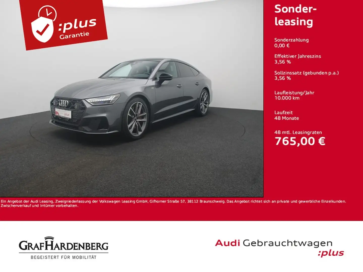 Audi A7 Sportback 55 TFSIe quattro S line LED Navi Grau - 1