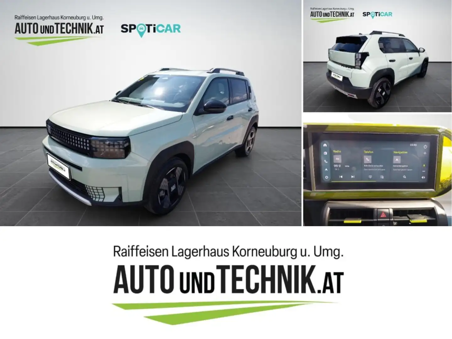 Fiat Grande Panda Hybrid La Prima Зелёный - 1