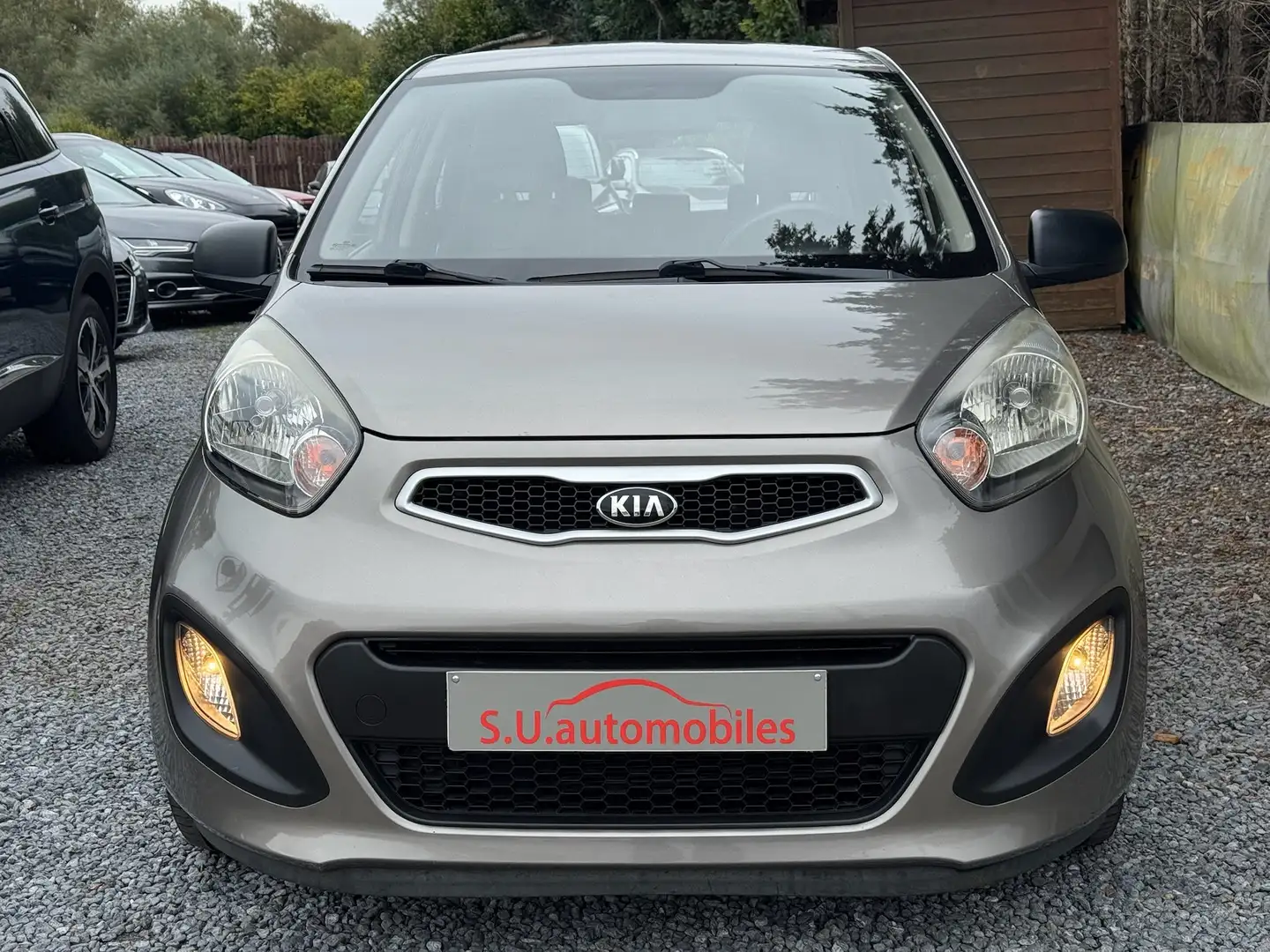Kia Picanto 1.0i Lounge 96000km/Clim/V.E./Garantie 12 Mois Gris - 2