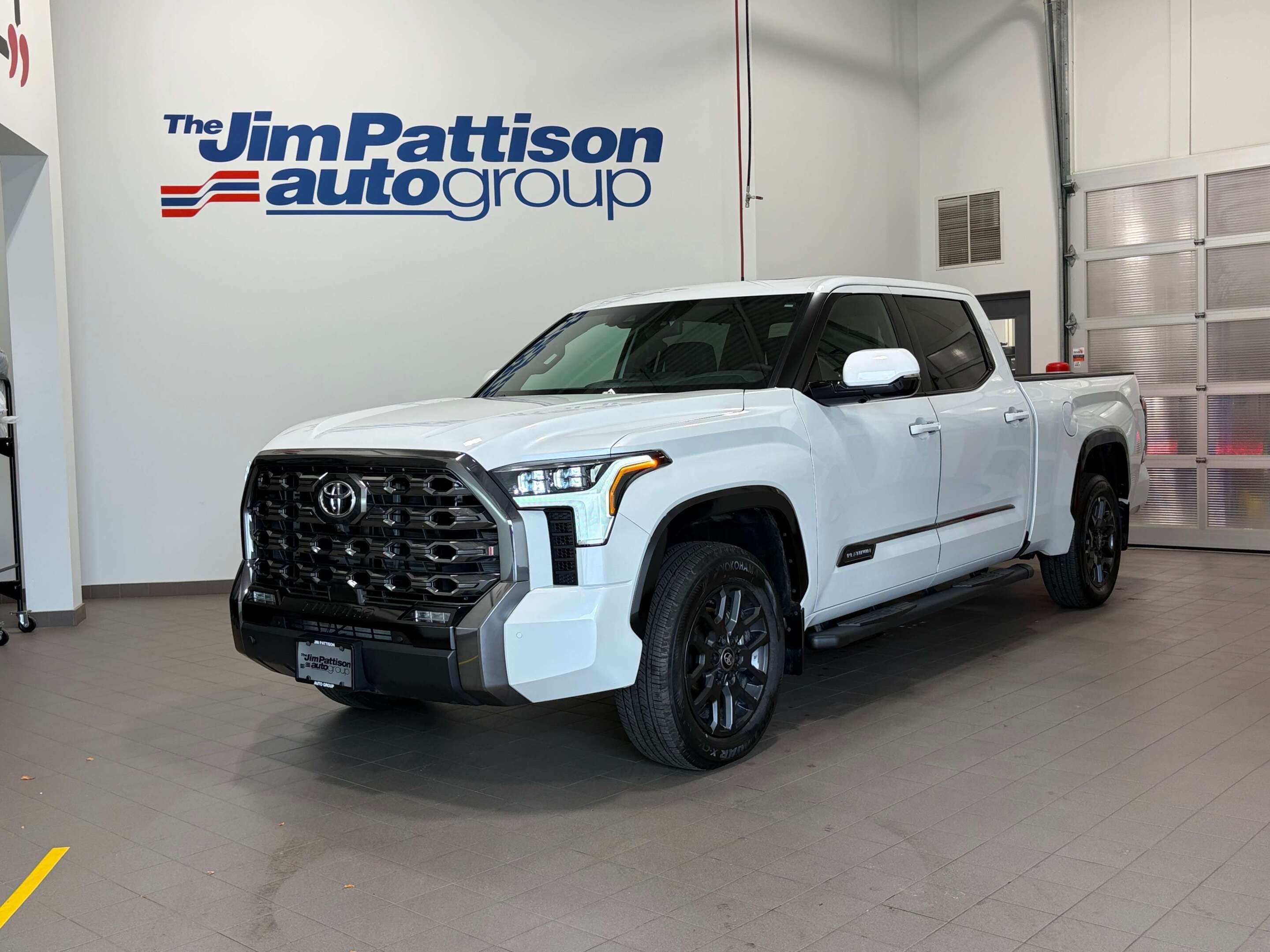 White 2026 Toyota Tundra Pickup Truck Four-Wheel Drive Automatic