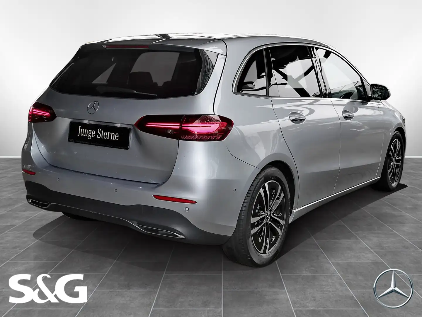 Mercedes-Benz B 200 PANO+MEMORY+NAVI+LED+KAMERA+MBUX+17 ZOLL Silber - 2