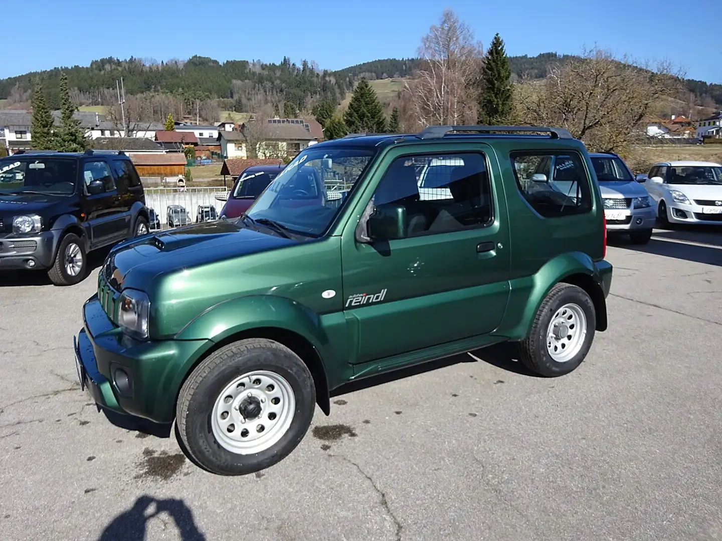 Suzuki Jimny 1,3 VX special,1.Besitz,Sitzheizung,CD-Radio,T... Grün - 1
