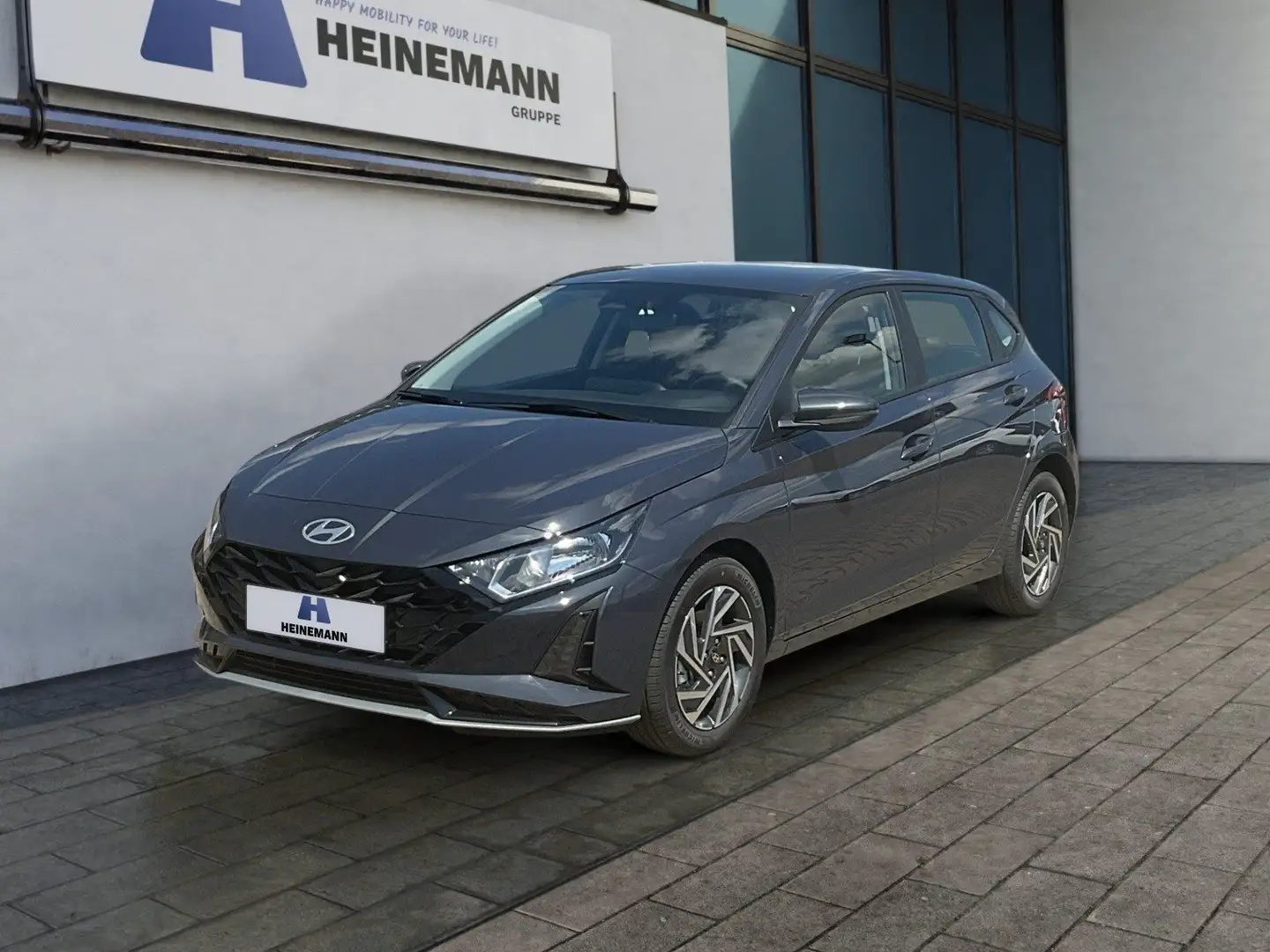 Hyundai i20 Trend FL Navi Klima SHZ EPH Rückfahrka. Android Au Grau - 1