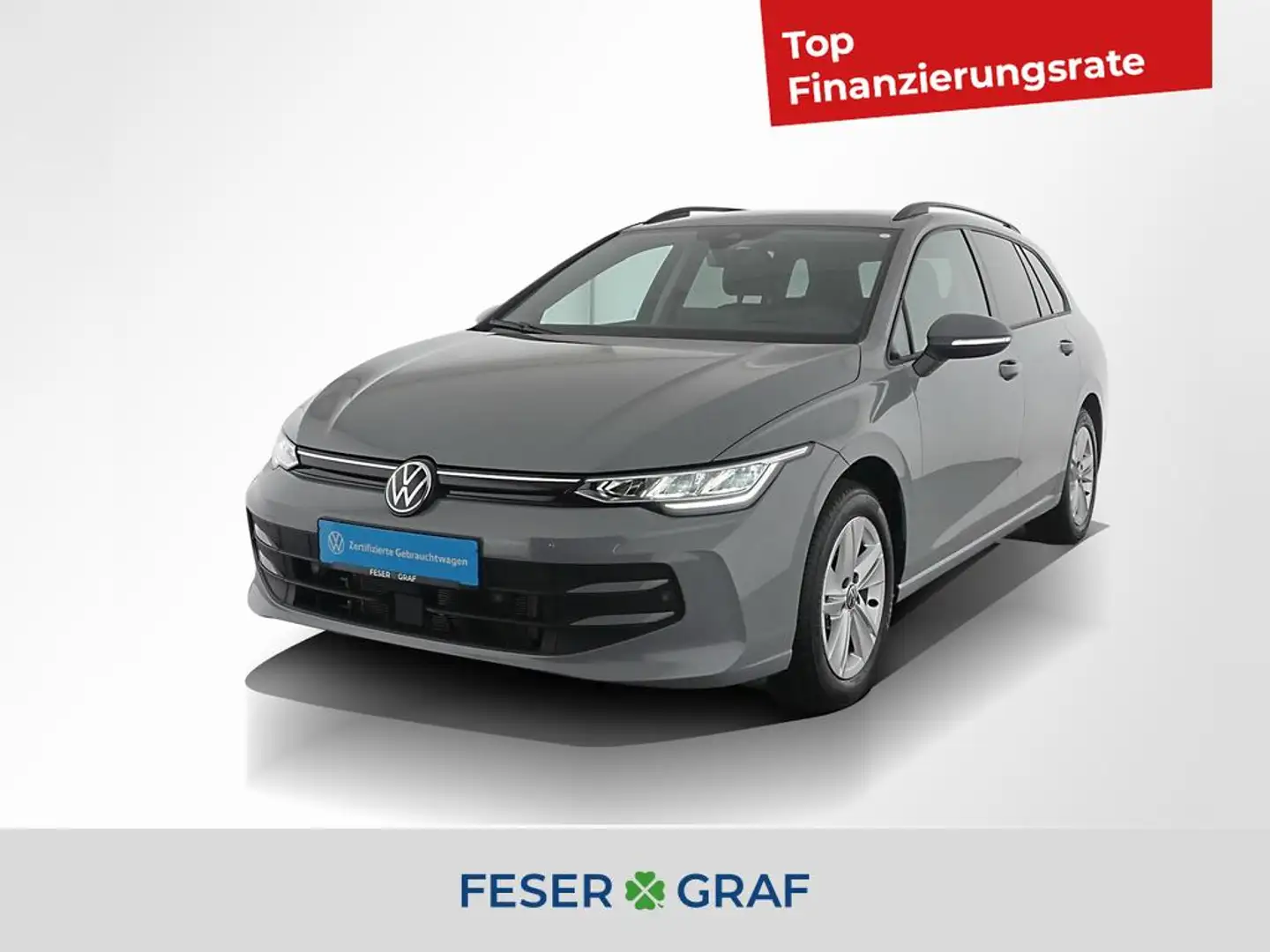Volkswagen Golf Variant 1.5 TSI Life DSG Navi R-Kamera ACC Grau - 1