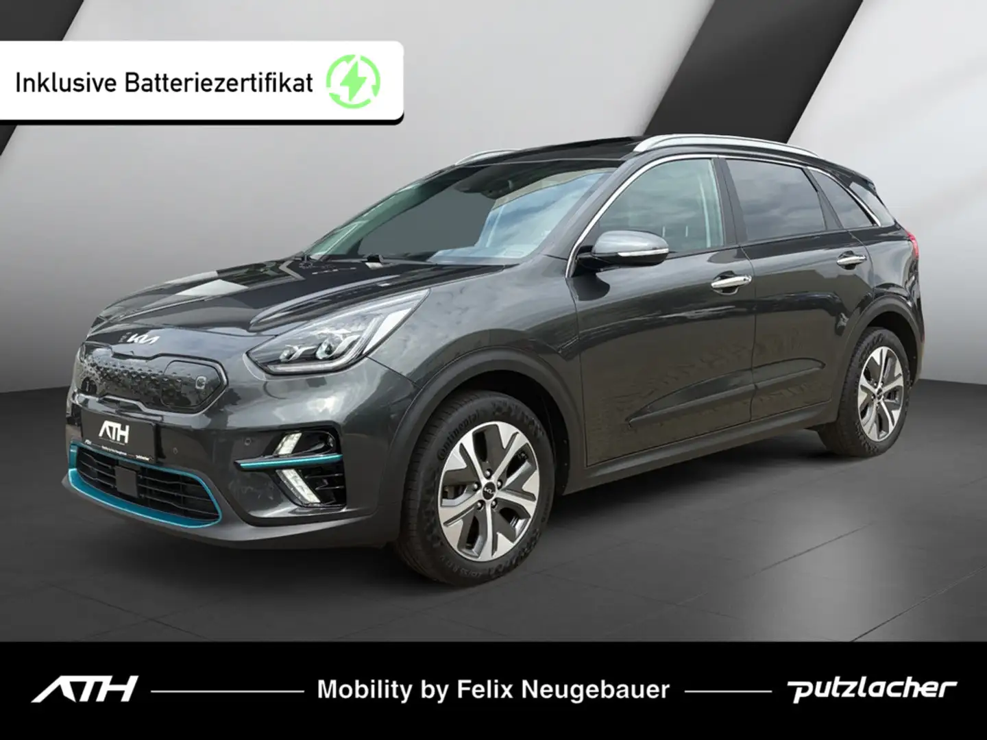 Kia e-Niro Spirit 64 kWh Gri - 1