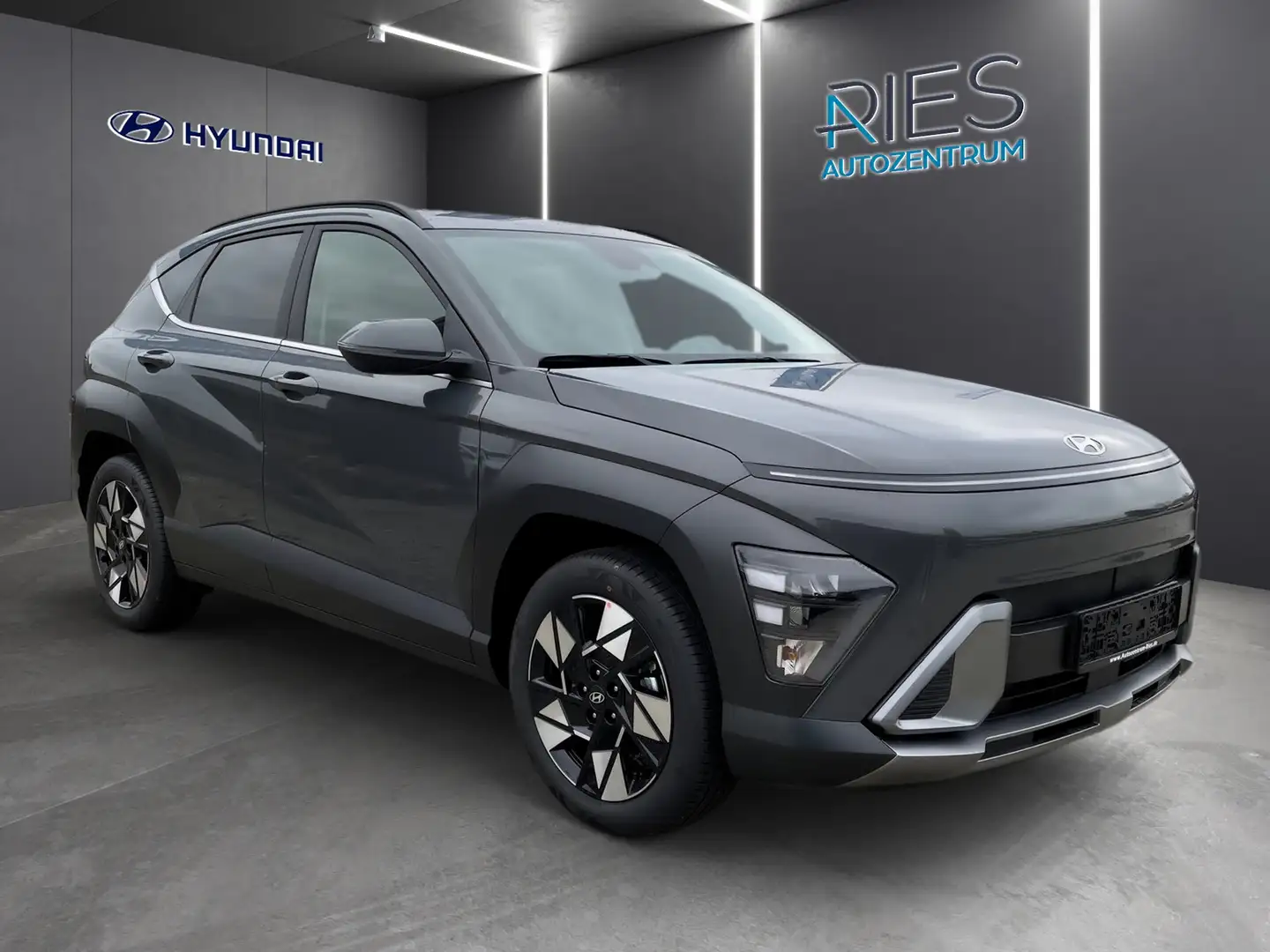 Hyundai KONA 1.6 T-GDI *NAVI*LED*CARPLAY*RVM*HAC* Grau - 2