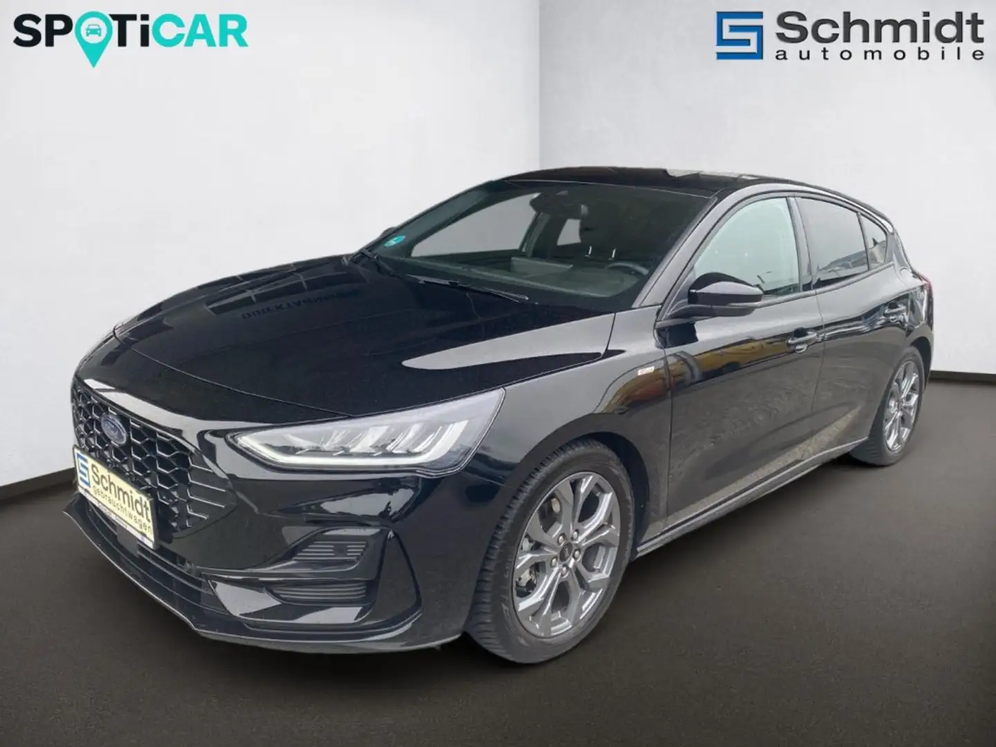 Ford Focus 1,5 EcoBlue ST-Line Aut. Schwarz - 2