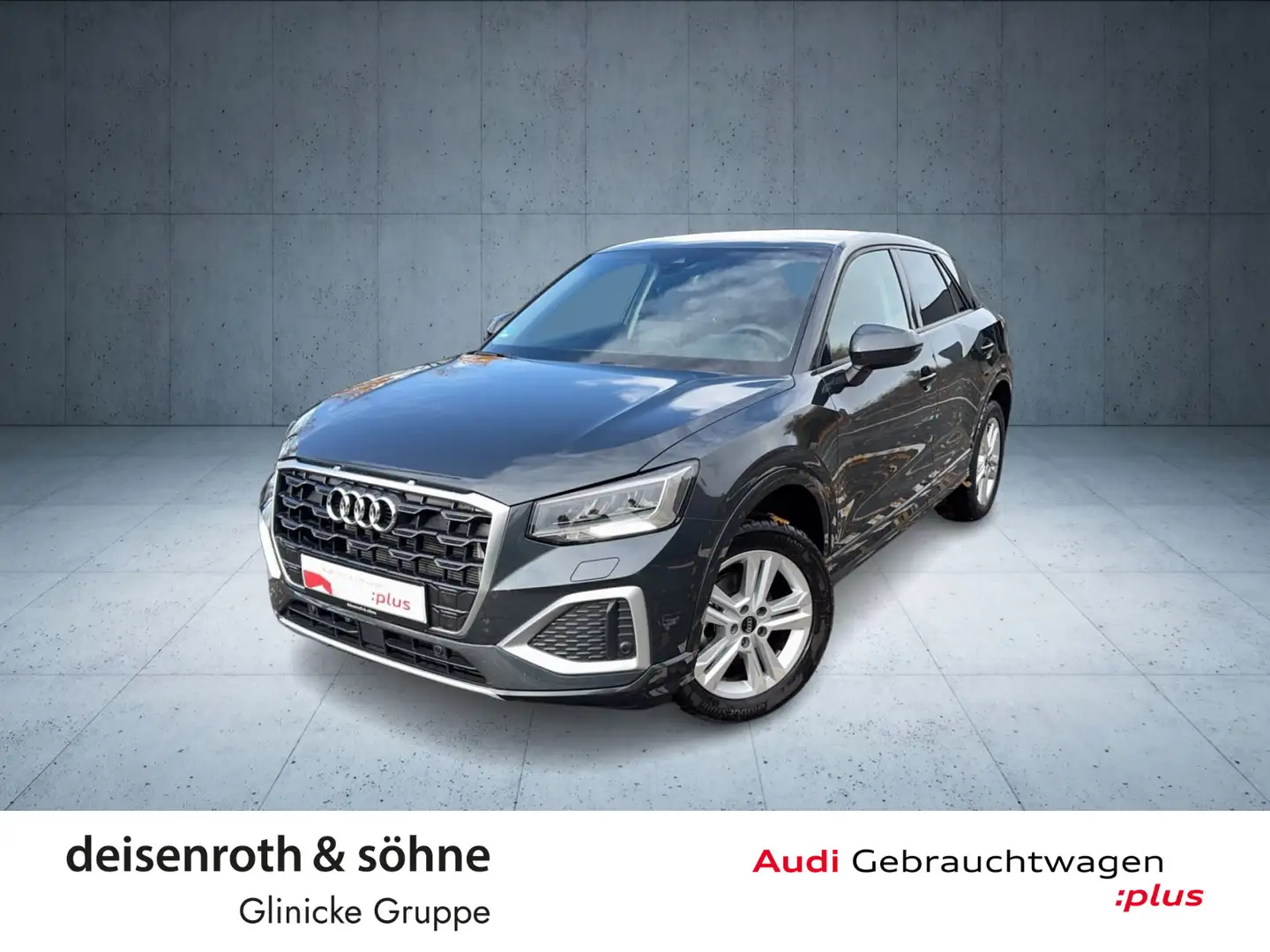 Audi Q2 Advanced 30 TFSI AHK/Nav/Temp/Kam/EPH/PBox/so Grau - 1