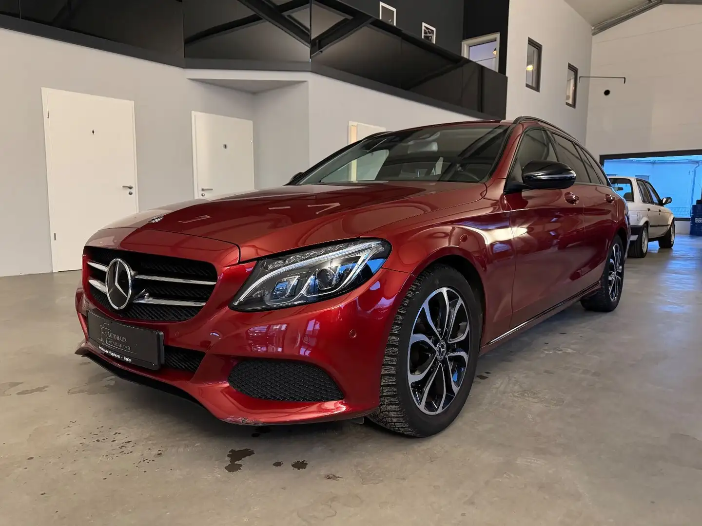 Mercedes-Benz C 200 d G-Tronic Plus LED/ACC/SHZ/Memory/AHK/PDC Rouge - 1