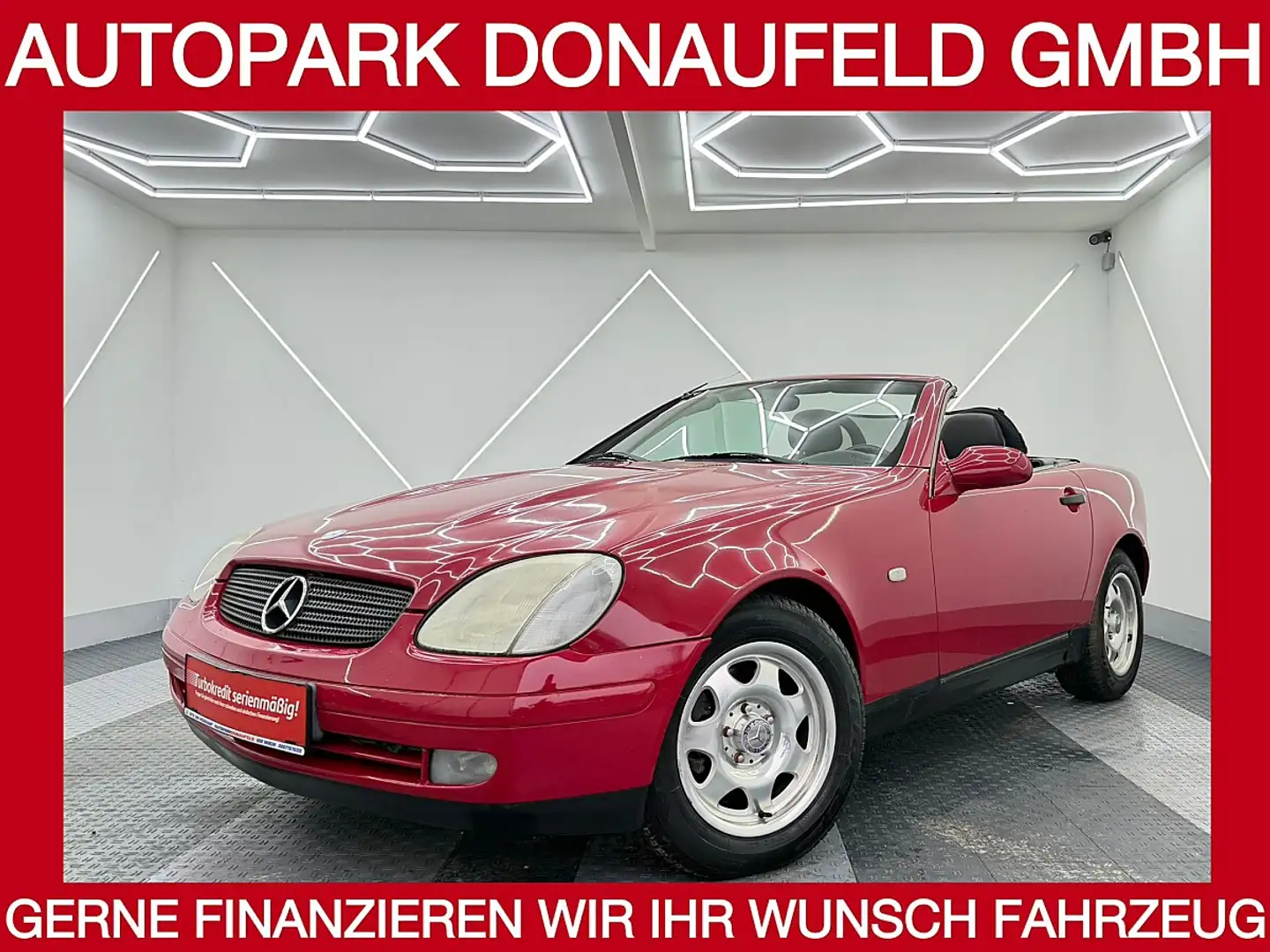 Mercedes-Benz SLK 200 2.0 Roaster/Cabrio *NEUES PICKERL* Rot - 1