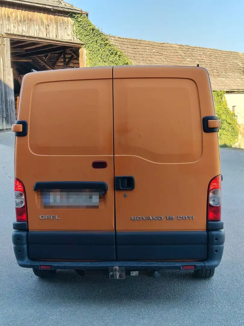 Opel Movano Orange - 2