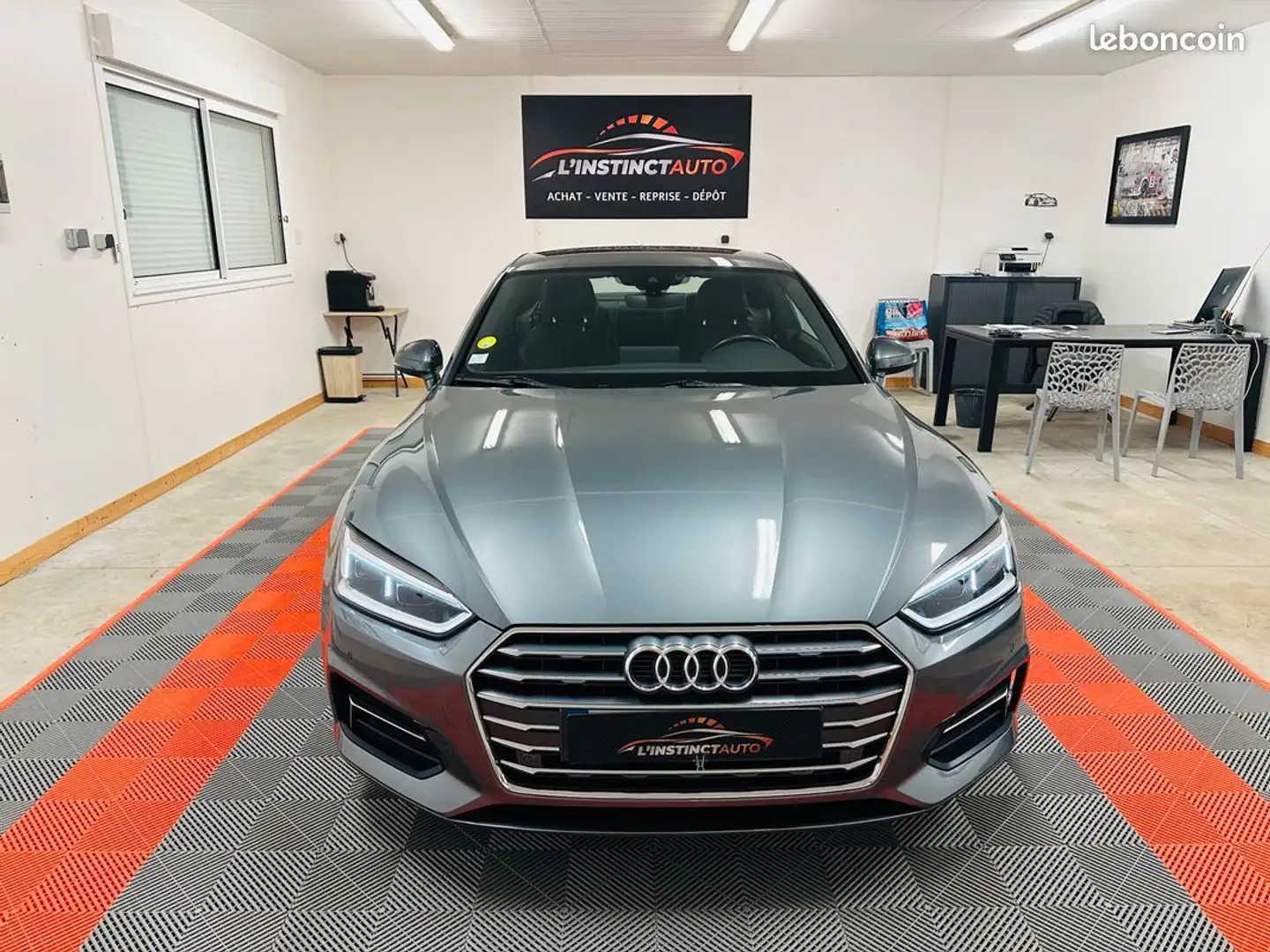 Audi A5 2.0 TDI 190 CH S-LINE COUPÉ / S TRONIC 7 Gri - 2
