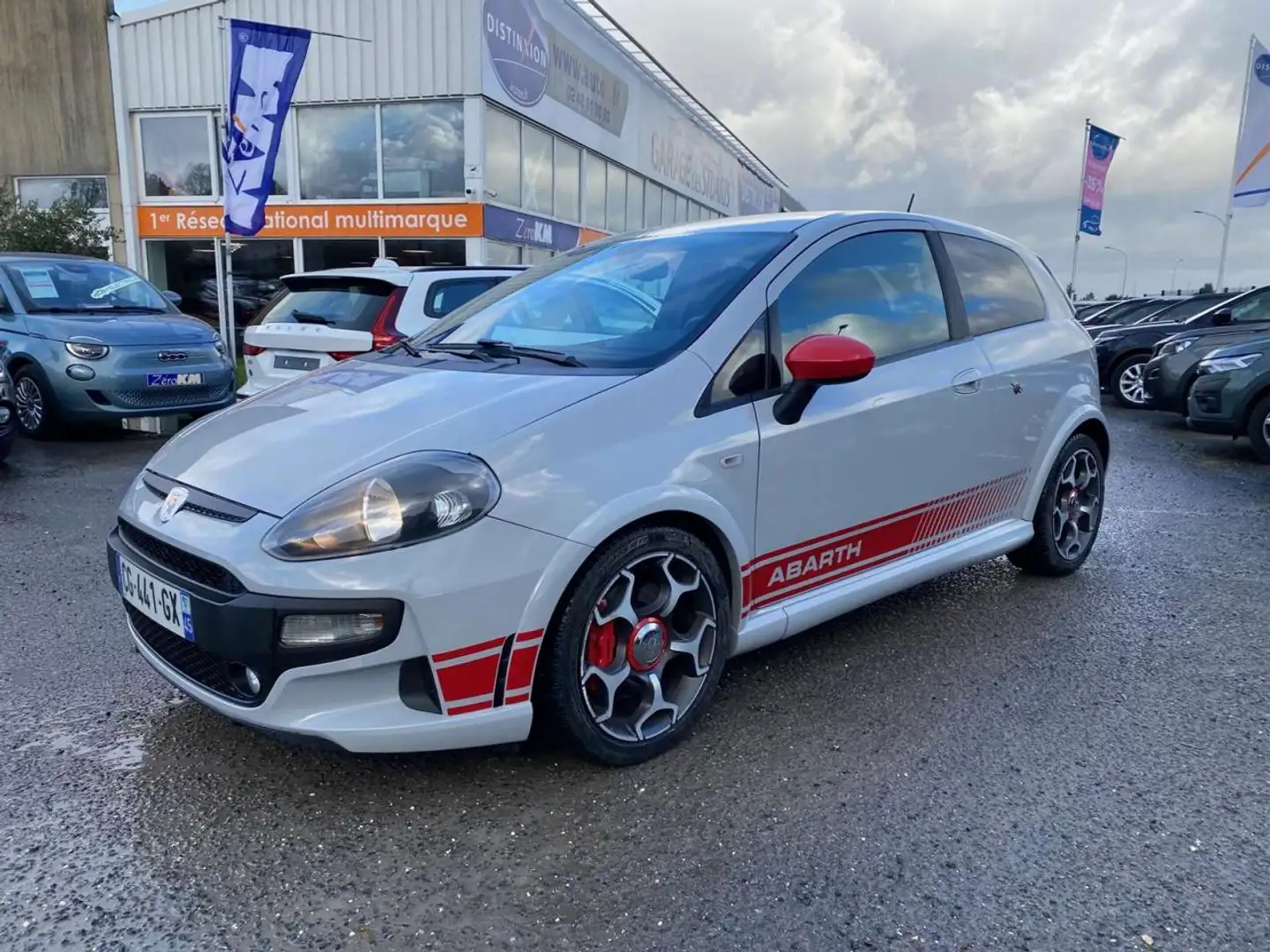 Fiat Grande Punto 1.4 MultiAir 16V - 165 S\u0026S Abarth Gris - 1