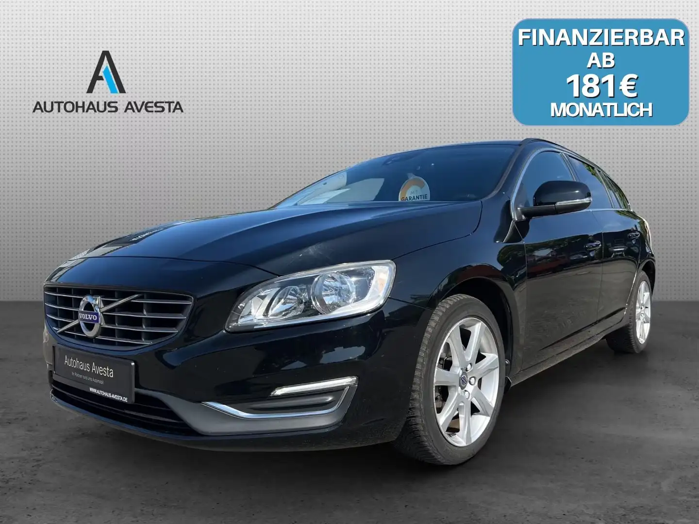 Volvo V60 Kombi Summum/LEDER/AUTOMATIK/NAVI/MEMORY Negru - 1