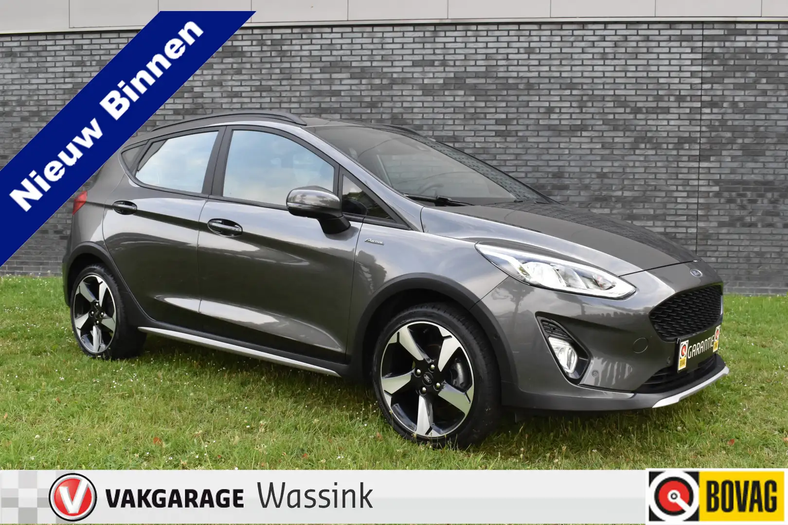 Ford Fiesta 1.0 EcoBoost Active Automaat navi Gris - 1