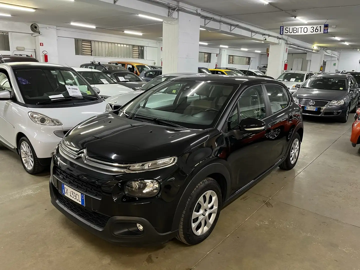 Citroen C3 1.5 Hdi 100 cv UNICO PROPRIETARIO, euro 6 Nero - 1