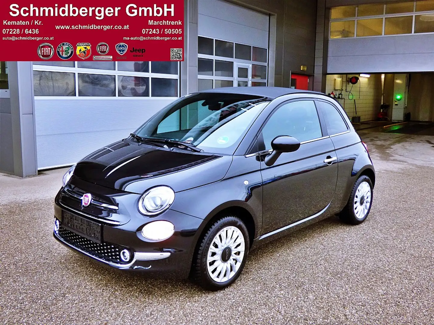 Fiat 500C FireFly Hybrid 70 Dolcevita Schwarz - 1