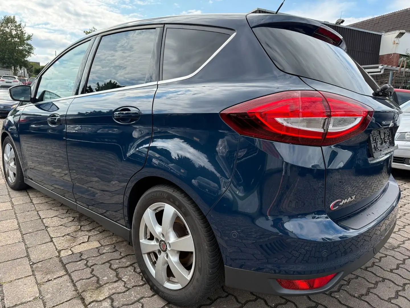 Ford C-Max 1,0  92kW ,Klima,Navi,6-Gang,AHK,PDC Bleu - 2