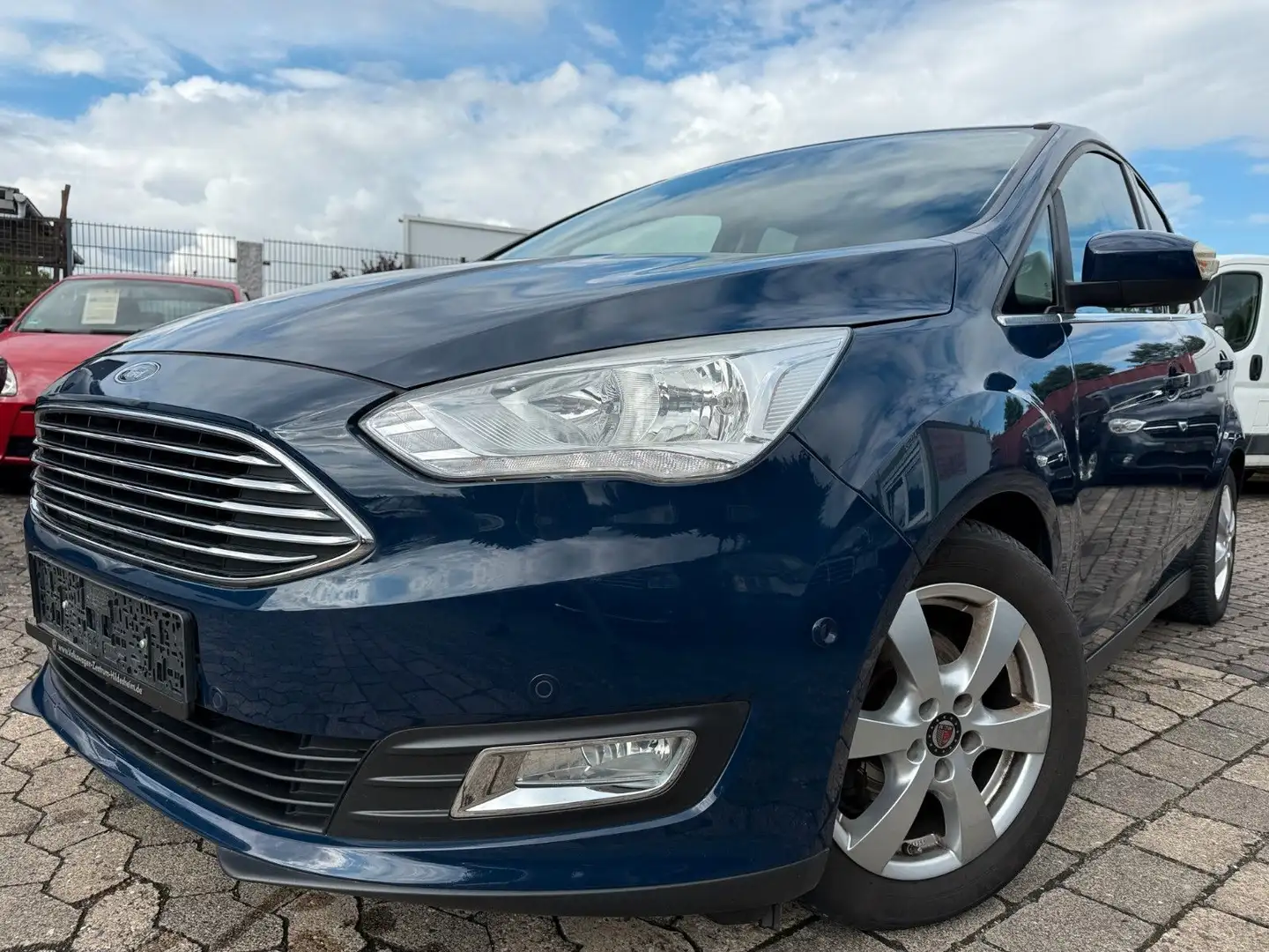 Ford C-Max 1,0  92kW ,Klima,Navi,6-Gang,AHK,PDC Bleu - 1