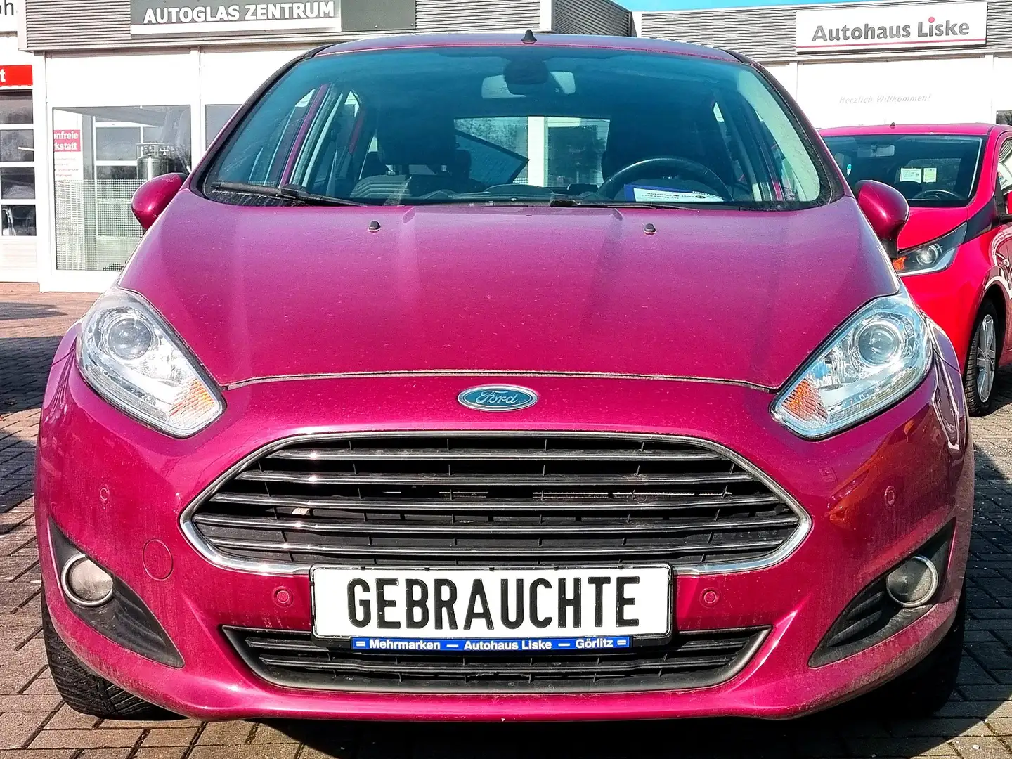 Ford Fiesta TITANIUM/KLIMA/SHG/TFL/FSH/NSW/LMF/BC/MFL/ALLW/ Mauve - 1