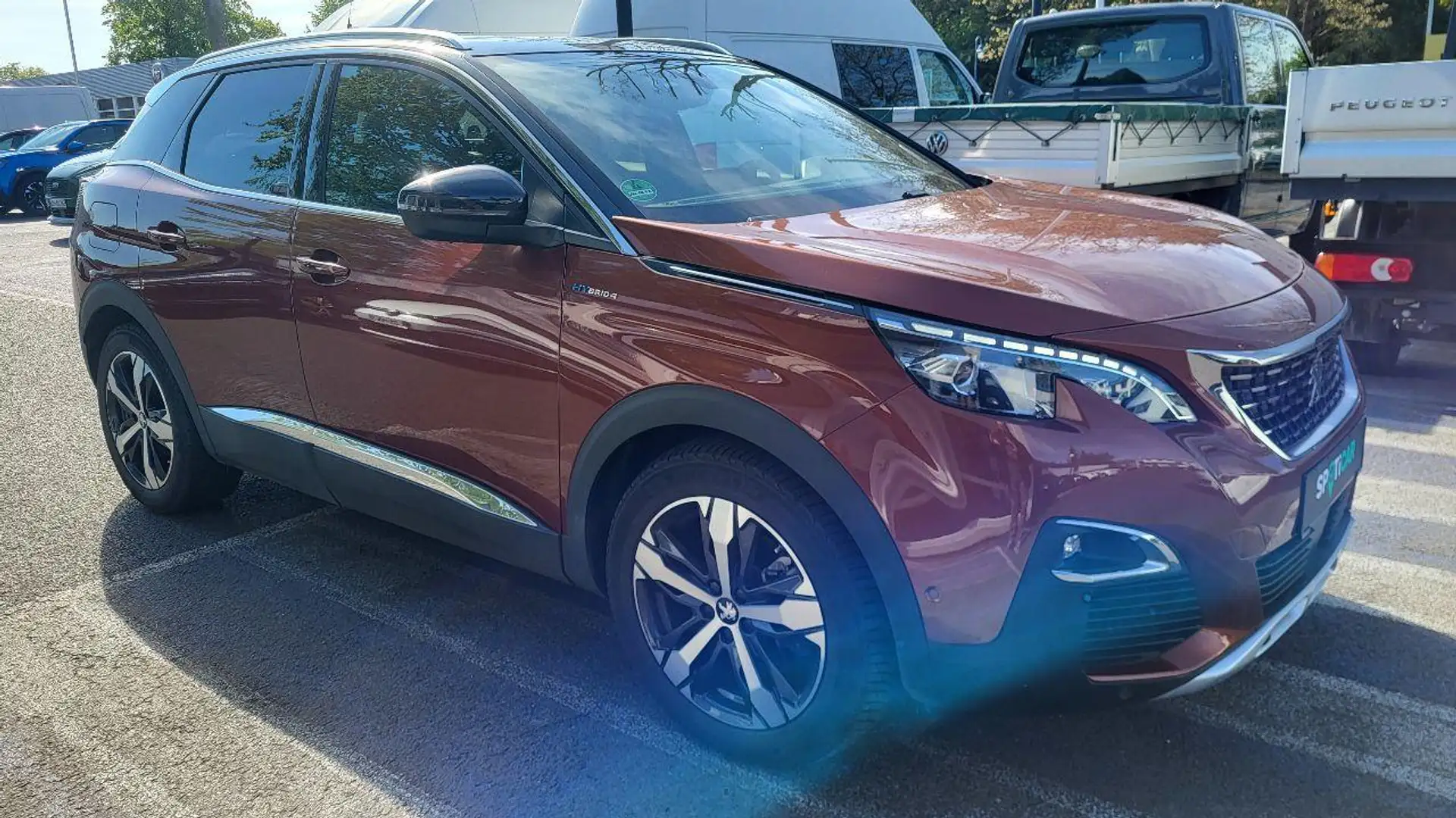 Peugeot 3008 Hybrid4 300 GT Brun - 1