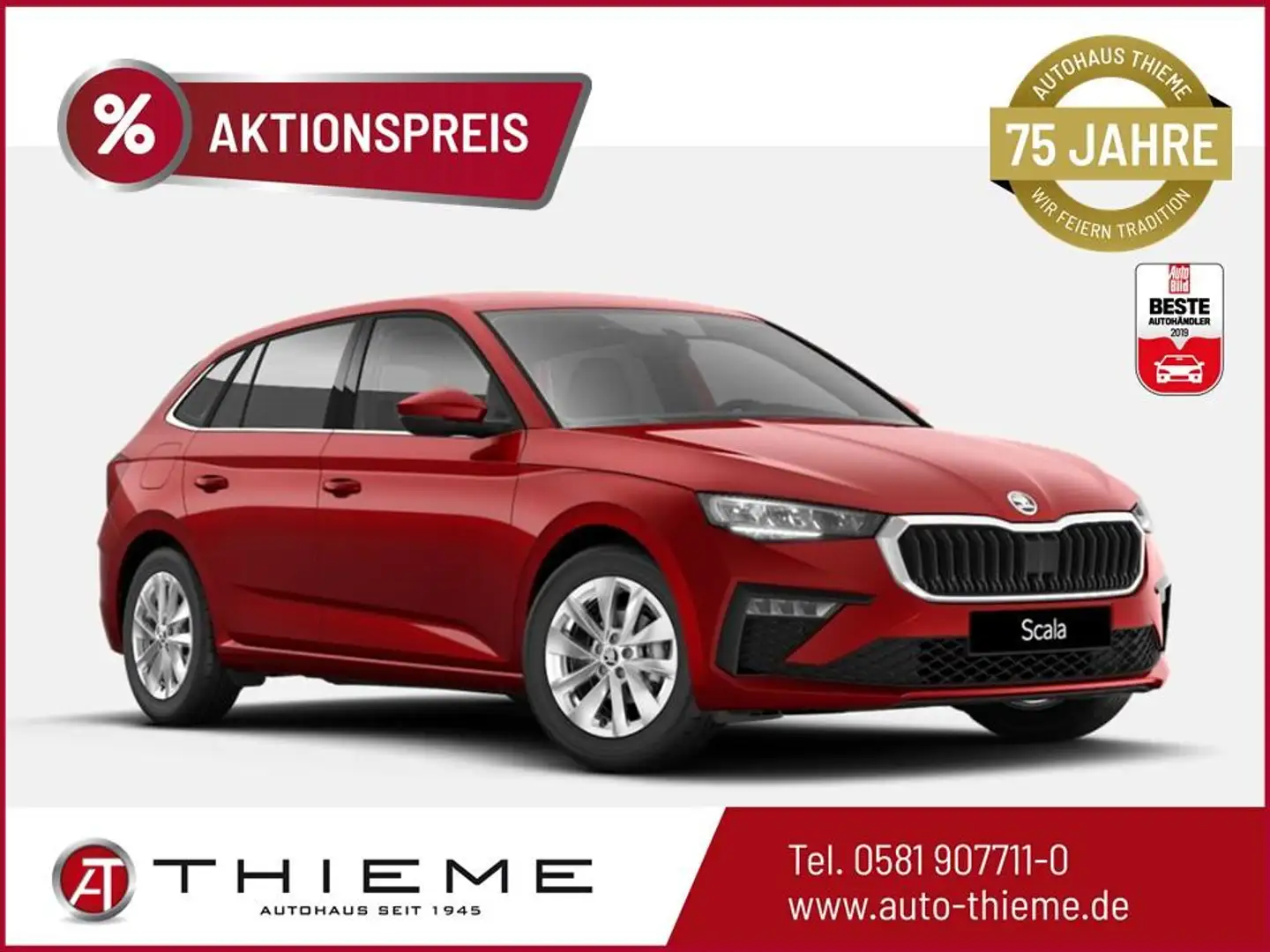 Skoda Scala Selection Extra 95PS TSI - RFK/App/SHZ/PDC/Clim... - 1