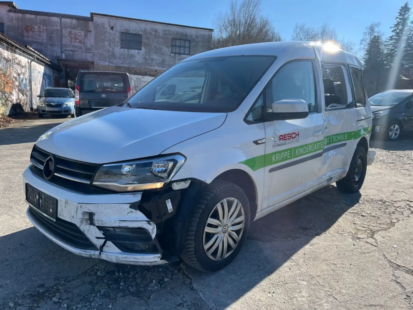 Volkswagen Caddy BMT 2.0TDI+150 PS*VOLL-FAHRBEREIT*PKW* Blanco - 1