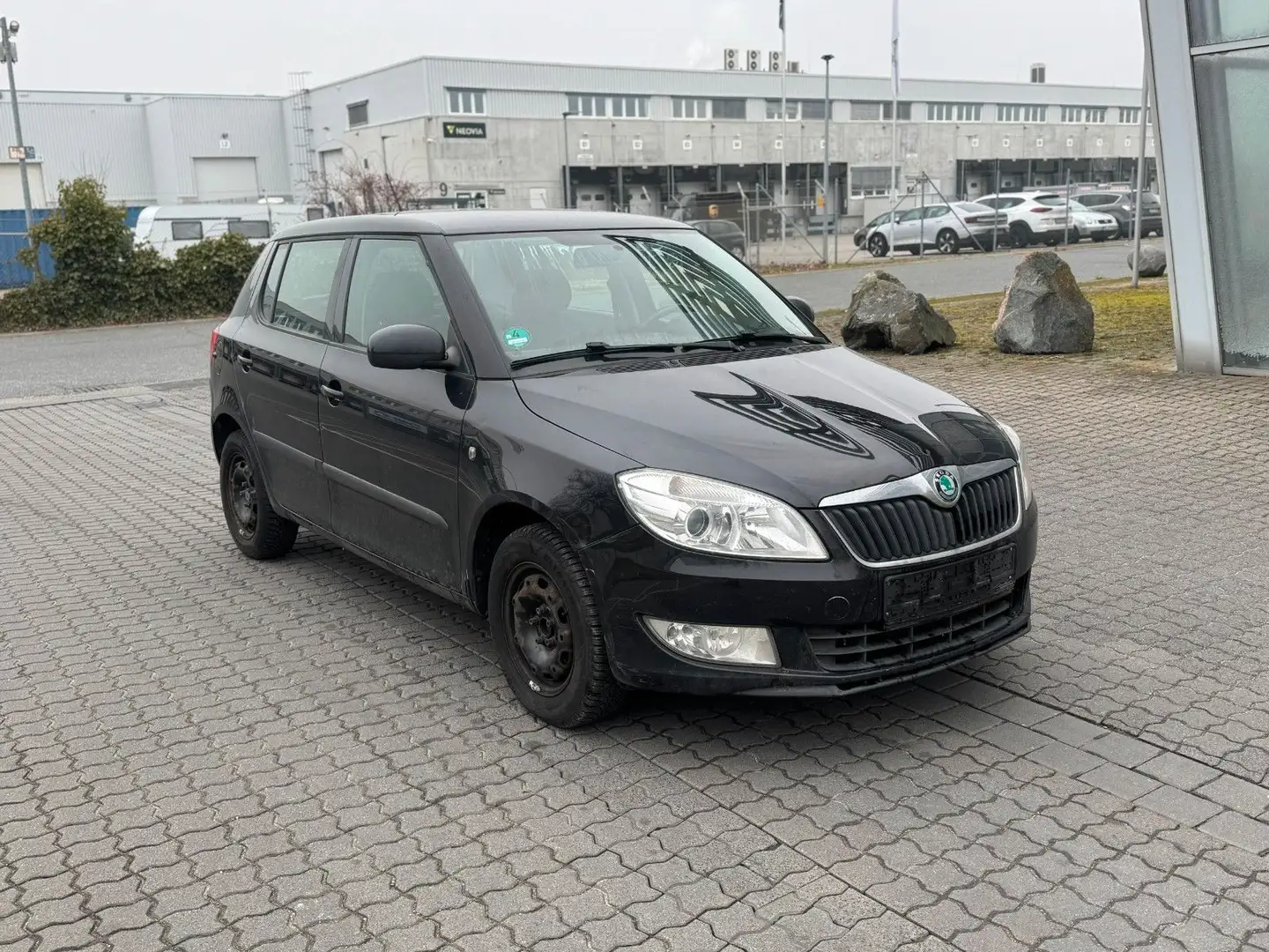 Skoda Fabia Ambition 1,2 Klima Fekete - 1