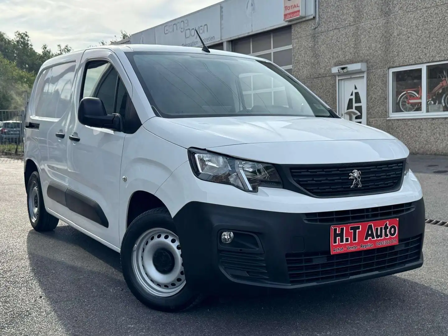 Peugeot Partner 1.6 BlueHDi/Etat neuf/2 places/Utilitaire/Tvac Blanc - 2