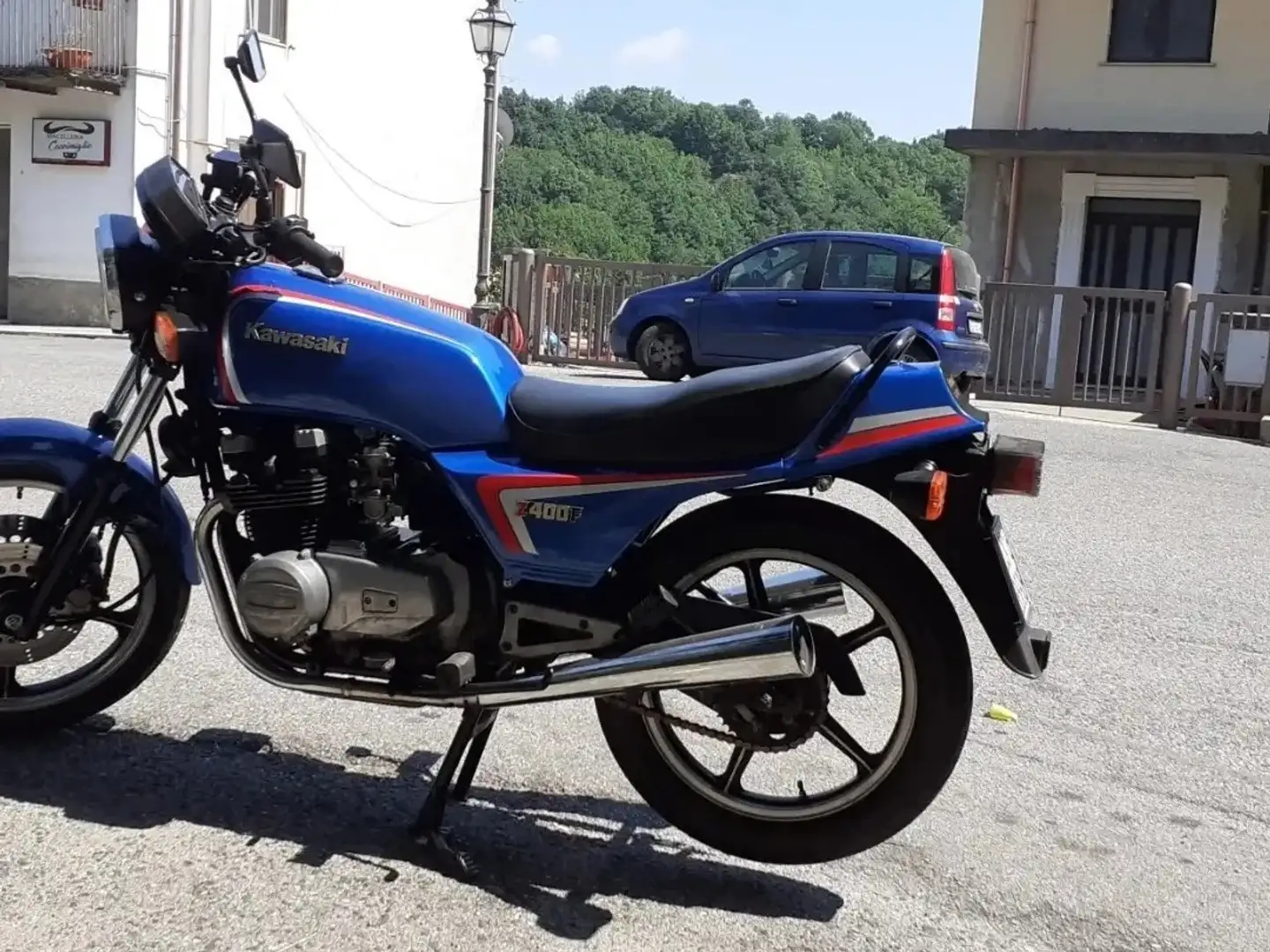 Kawasaki Z 400 Blue - 1