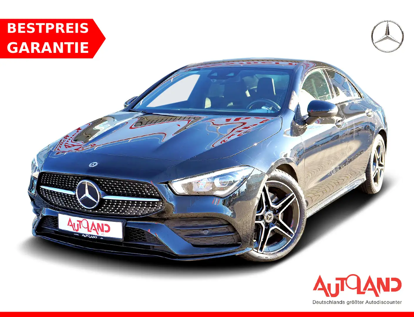 Mercedes-Benz CLA 200 AMG Line LED Navi Kamera Sitzheizung PDC Noir - 1