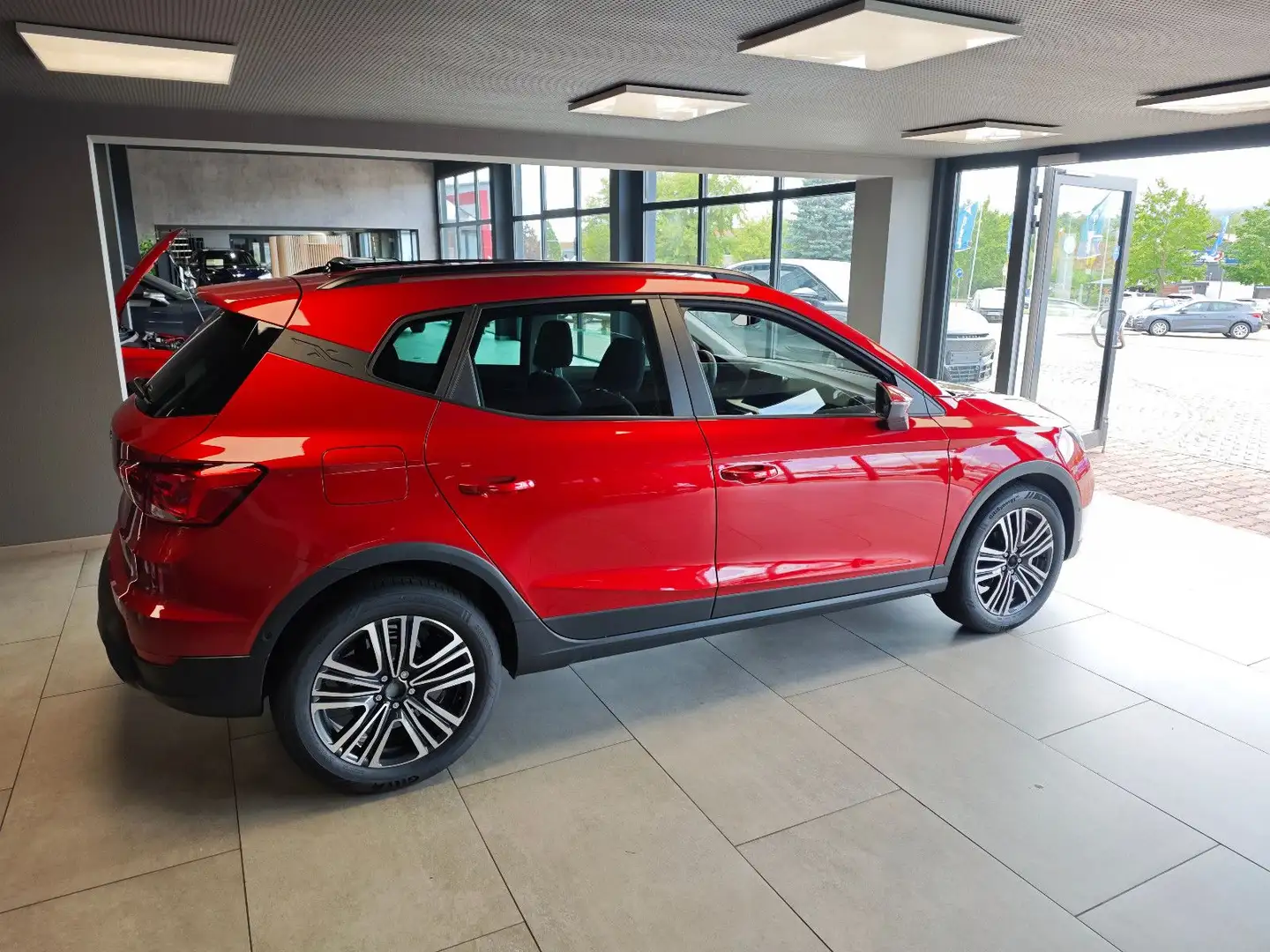 SEAT Arona Road Edition 1.0 TSI DSG Navi|FullLink Piros - 2