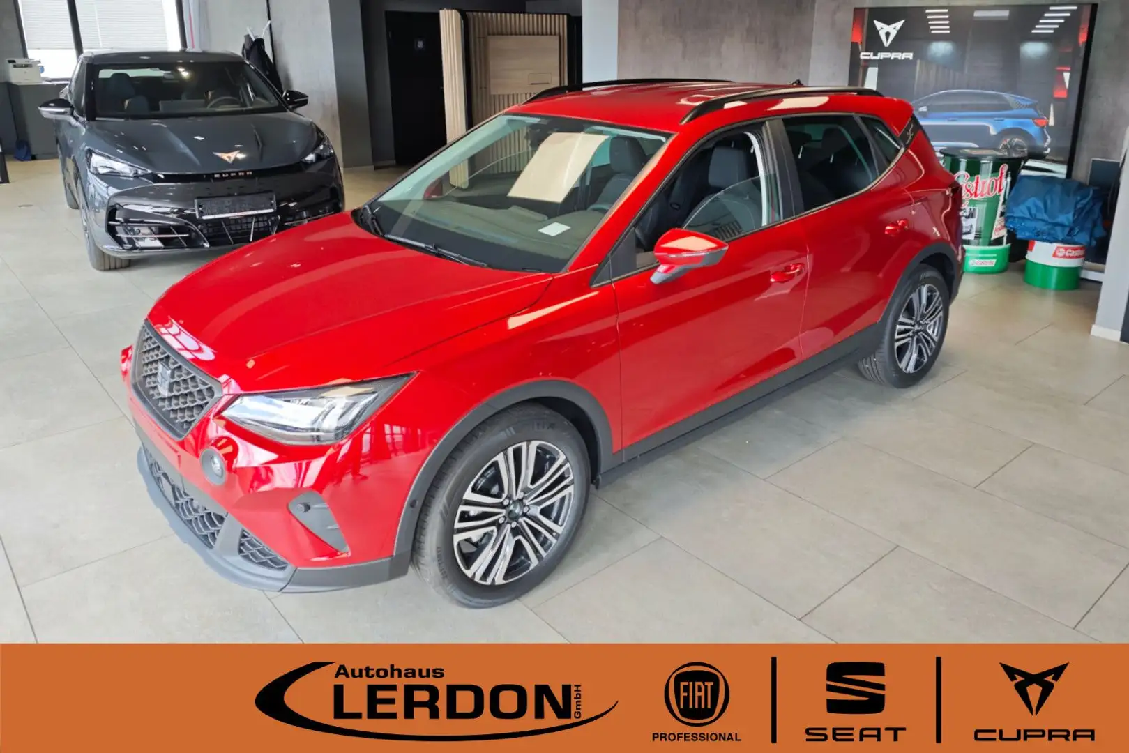 SEAT Arona Road Edition 1.0 TSI DSG Navi|FullLink Piros - 1
