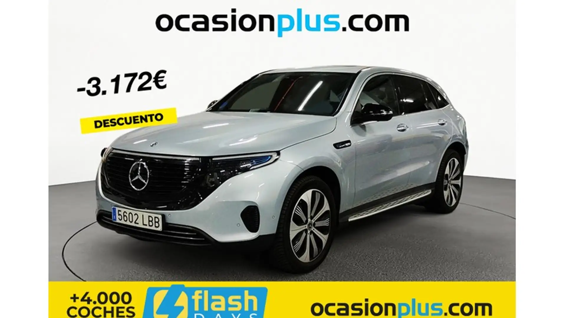 Mercedes-Benz EQC 400 4MATIC Argent - 1