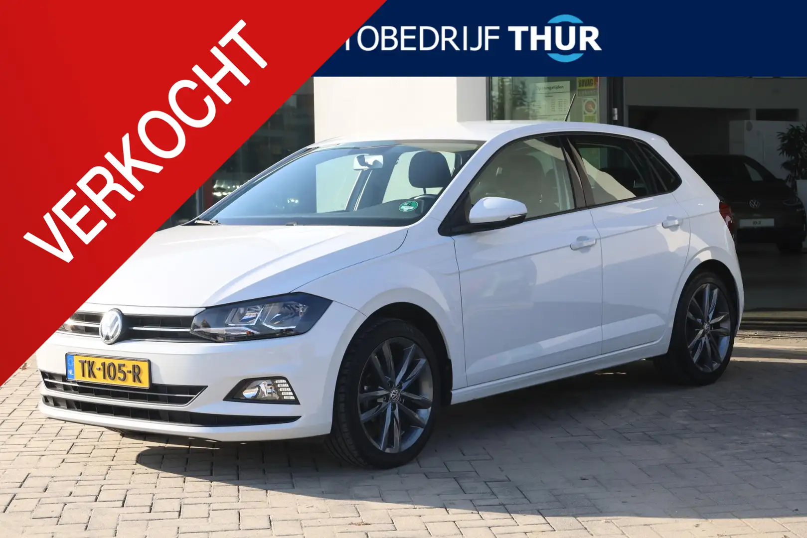 Volkswagen Polo 1.0 MPI Comfortline afneembare trekhaak, navigatie Blanc - 1